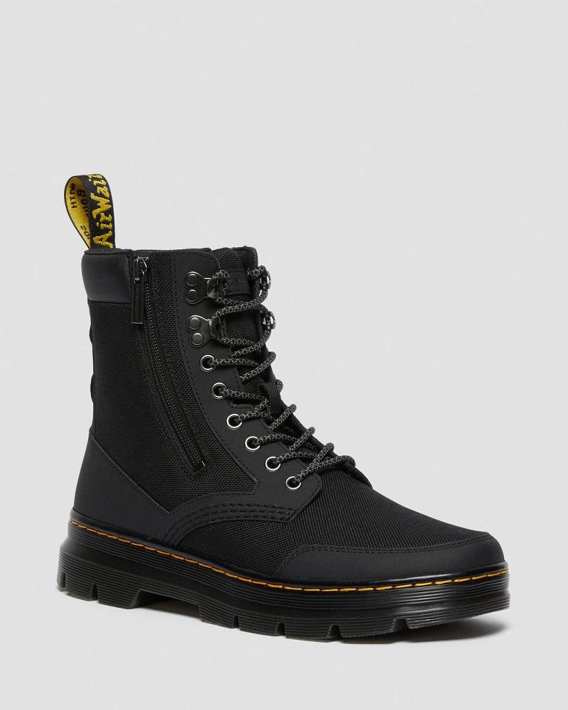 Men\'s Dr Martens Combs Zip Casual Boots Black | AU 465HAP